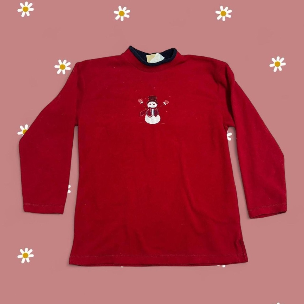 Morning Sun Women's Red Vintage Sweatshirt